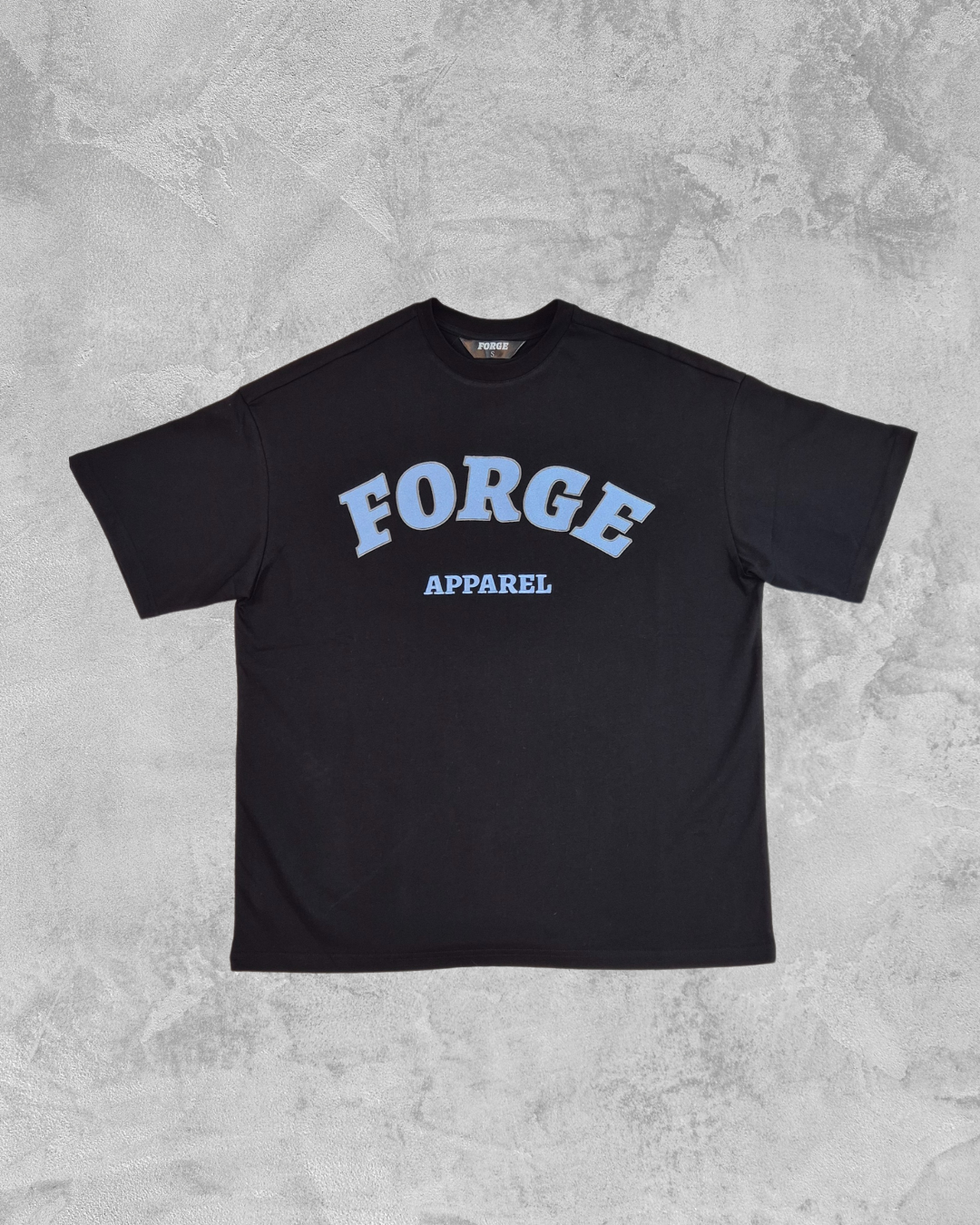Oversize Tee - Black/Blue