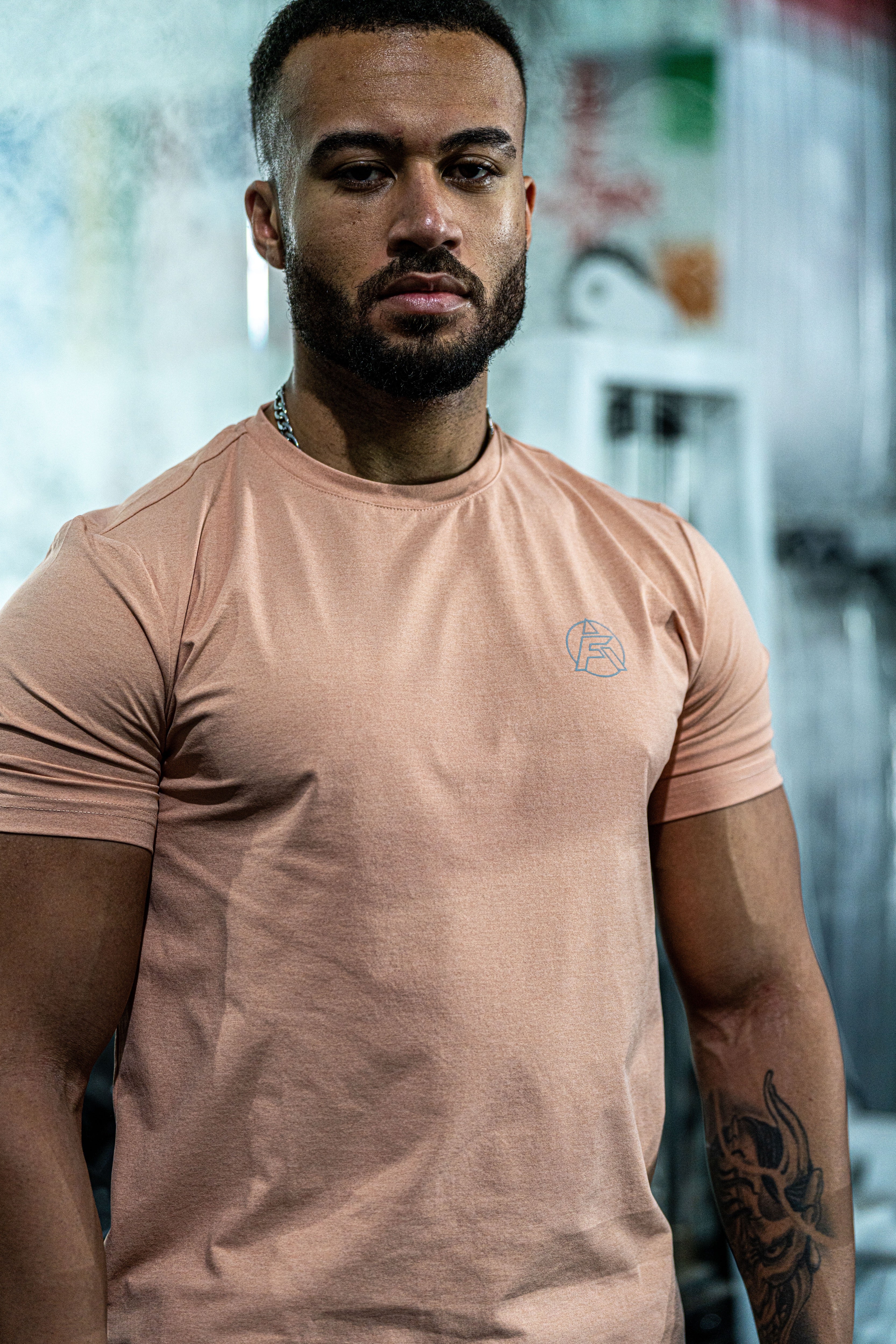 Functional Training Shirt - Salmon