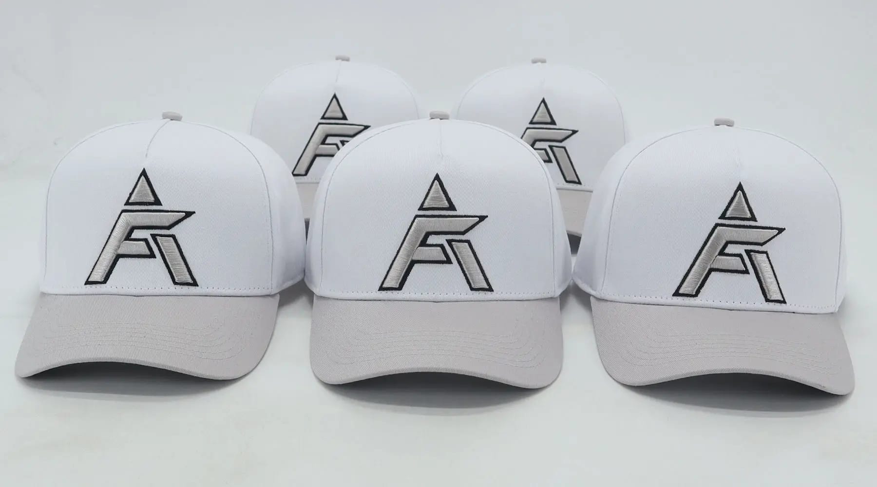 Baseball Cap - White/Grey